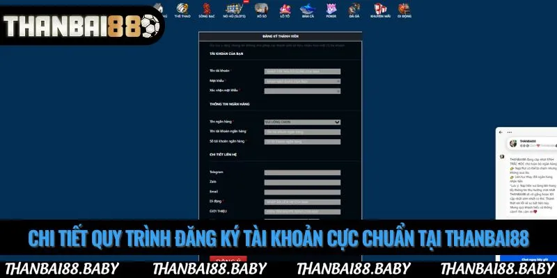 Khách hàng cần cung cấp chuẩn các thông tin cá nhân khi tạo tài khoản