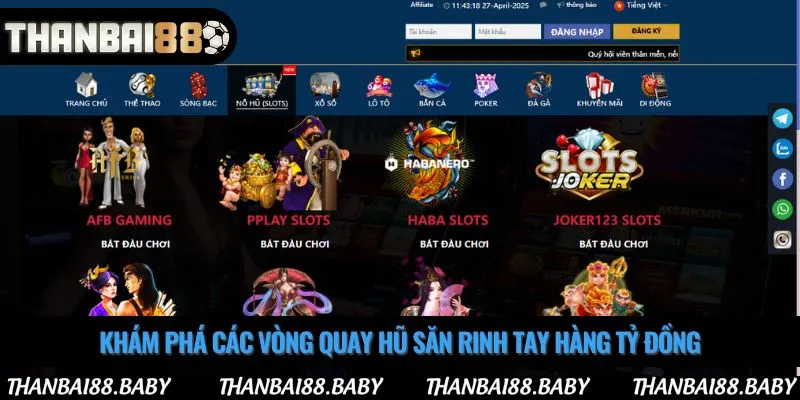 Khám phá các vòng quay hũ săn rinh tay hàng tỷ đồng